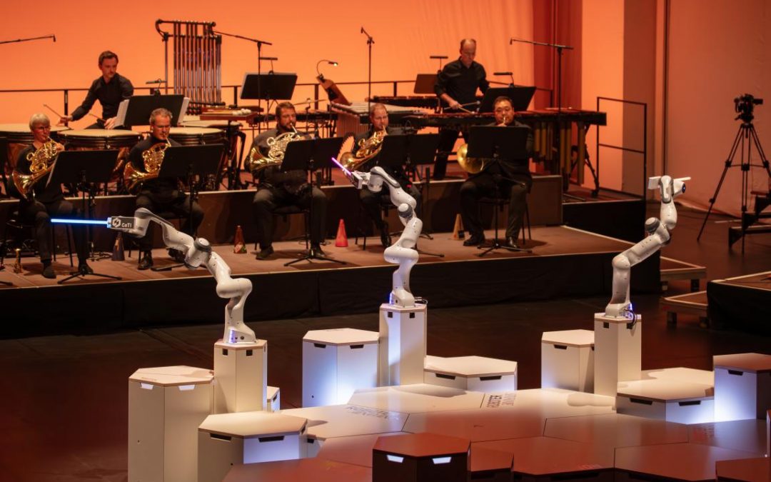 Ein Blick in die Zukunft oder eine Spielerei?  Roboterkonzert der Dresdner Sinfoniker in Hellerau sagt: weder-noch!